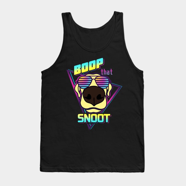 Boop That Snoot Vaporwave Tank Top by FandomizedRose